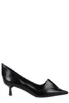 Prada Purple Leather Pumps