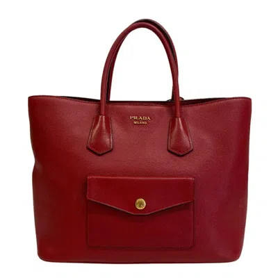 Pre-owned Prada Pvc Tote Bag () In Multi