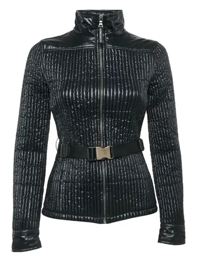 Pre-owned Prada Quilted Belted Jacket