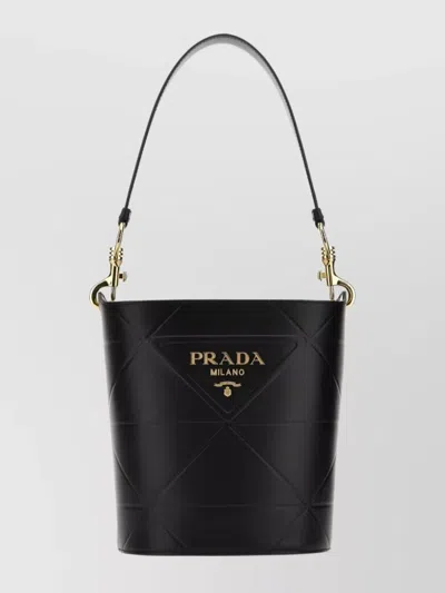 Prada Quilted Bucket Bag Gold-tone Hardware