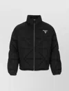 PRADA QUILTED HIGH COLLAR DOWN JACKET