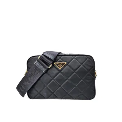 Prada Quilted Nylon Camera Bag