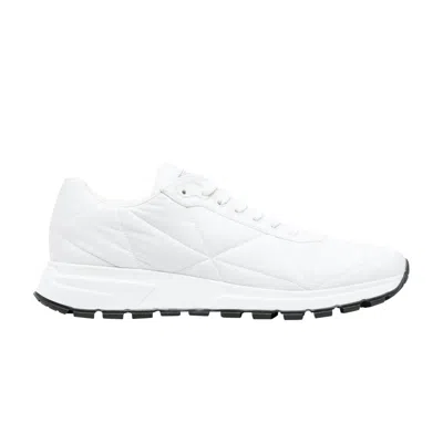 Pre-owned Prada Quilted Nylon Sneaker 'white'