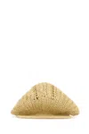 Prada Raffia Baker Boy Hat In Brown