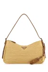 Prada Raffia Large Aimã©e Shoulder Bag
