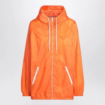 PRADA PRADA RAINCOAT IN LIGHTWEIGHT RE-NYLON