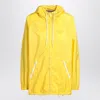 Prada Raincoat In Lightweight Re-nylon In Yellow