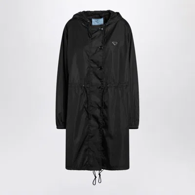 PRADA PRADA RAINCOAT IN RE-NYLON
