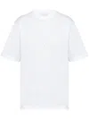 Prada Raised Logo Round-neck T-shirt