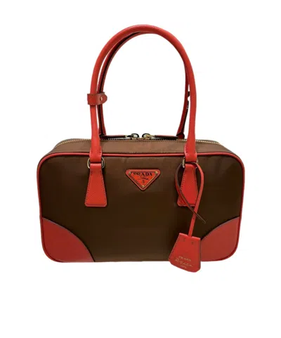 Prada Re-edition 1978 Medium Handbag In Brown