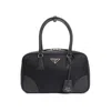 Prada Re-edition 1978 Medium Two-handle Bag In Black