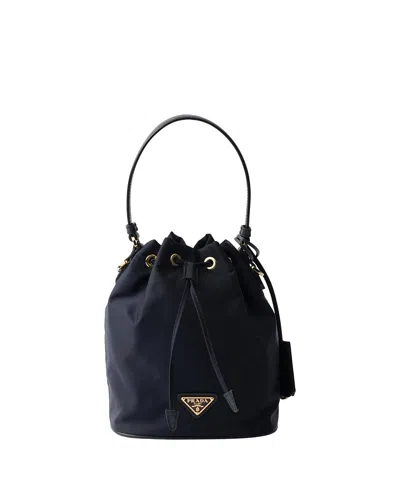 Prada Re-edition 1978 Mini Re-nylon Bag In Black