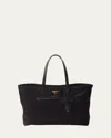 Prada Re-edition 1978 Nylon Tote Bag In Black