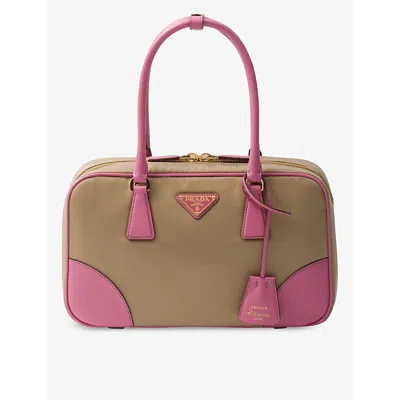Prada Womens Brown Re-edition 1978 Re-nylon Medium Polyamide Top-handle Bag