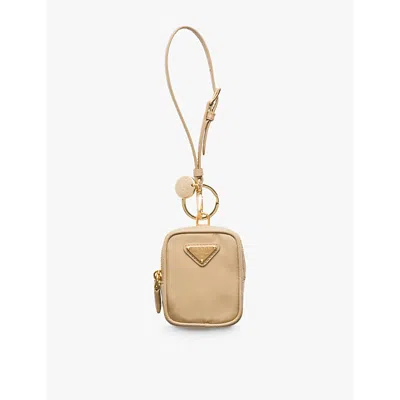 Prada Brown Re-edition 1978 Re-nylon Mini Recycled-nylon Pouch In Brown