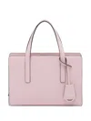 Prada Re-edition 1995 Brushed-leather Mini Handbag In Rosa
