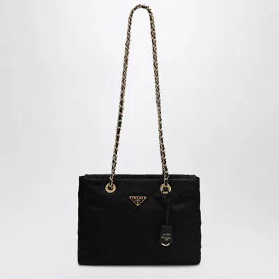 Prada Re-edition 1995 Chaîne Medium Black Re-nylon Bag