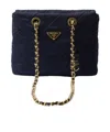 Prada Re-edition 1995 Chaine Large Re-nylon Bag In Blue