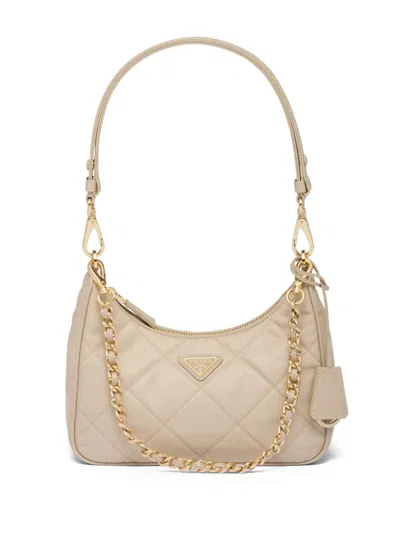 Prada Re-edition 1995 Mini Bag In Nude