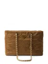 Prada Re-edition 1995 Quilted Tote Bag In Brown