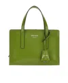 Prada Re-edition 1995 Series Leather Handbag In Green