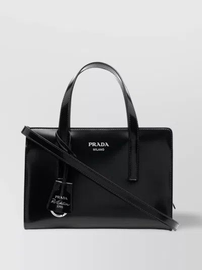 Prada Re-edition 1995 Shoulder Bag In Black