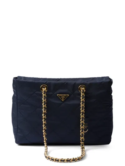 Prada Re-edition 1995 Shoulder Bag In Blue