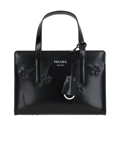 Prada Re-edition 1995 Tote Bag In Black