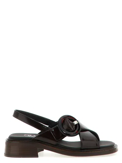 Prada Re-edition 1996 Sandals Brown