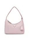 Prada Re-edition 2000 Re-nylon Mini Bag In 粉色