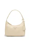 Prada Re-edition 2000 Re-nylon Mini Bag In Neutrals