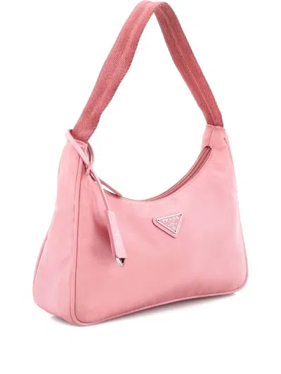 Pre-owned Prada Re-edition 2000 Tessuto Mini Hobo Bag