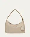 Prada Re-edition 2000 Mini-bag In Neutral