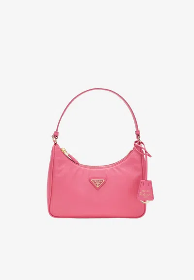 Prada Re-edition 2005 Mini Bag In Pink