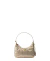 Prada Re-edition 2005 Mini Crystal-studded Satin Bag In Neutral