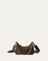 Prada Re-edition 2005 Nylon Shoulder Bag In Brown