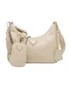 Prada Re-edition 2005 Re-nylon Bag In Desert Yellow