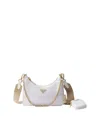 Prada Re-edition 2005 Re-nylon Bag With Saffiano Mini Bag