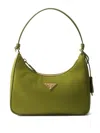 Prada Re-edition 2005 Re-nylon Mini Bag In Green