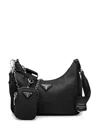 Prada Re-edition 2005 Re-nylon Shoulder Bag In Black