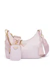 Prada Re-edition 2005 Re-nylon Shoulder Bag In Rosa