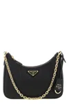 Prada Shoulder Bag Woman Black In Black