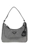 Prada ' Re-edition 2005' Shoulder Bag In Black