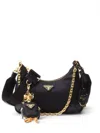 Prada Womens Black Re-edition 2005 Re-nylon Recycled-nylon And Leather Shoulder Bag