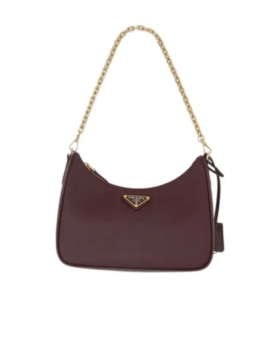 Prada Re-edition 2005 Zipped Shoulder Bag