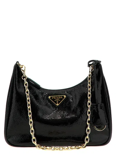 Prada Re-edition Hand Bags Black