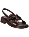 Prada Re-edition Leather Sandal