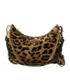 Prada Re-edition Leopard Ponyskin Mini Bag In Brown