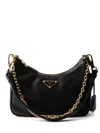 Prada Re-edition Mini Bag In Black