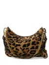 Prada Re-edition Leopard Ponyskin Mini Bag In Neutrals